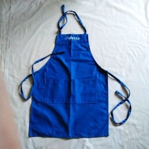 William Sonoma Childs Apron Embroidered  Juliette